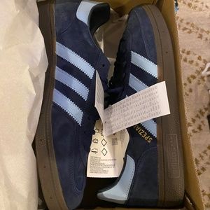 Adidas Handball Spezial Trainers Navy Blue Gum